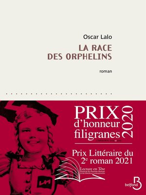 cover image of La race des orphelins
